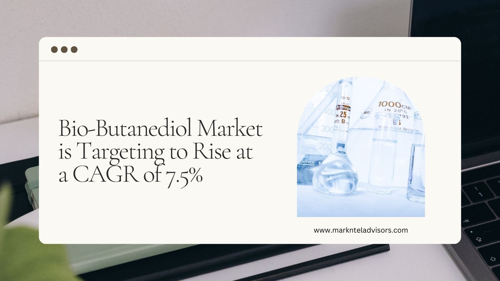 Bio-Butanediol Market is Rise at a CAGR of 7.5% Over the Forecast Period 2024-30