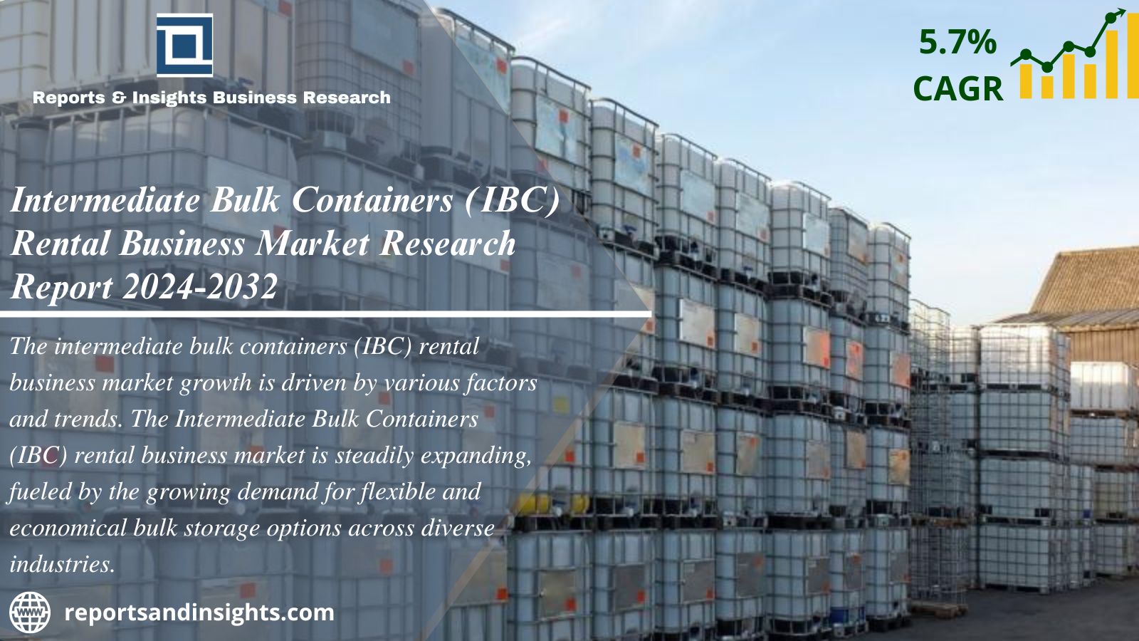 Intermediate Bulk Containers (IBC) Rental Business Market Size & Growth Analysis 2024-32